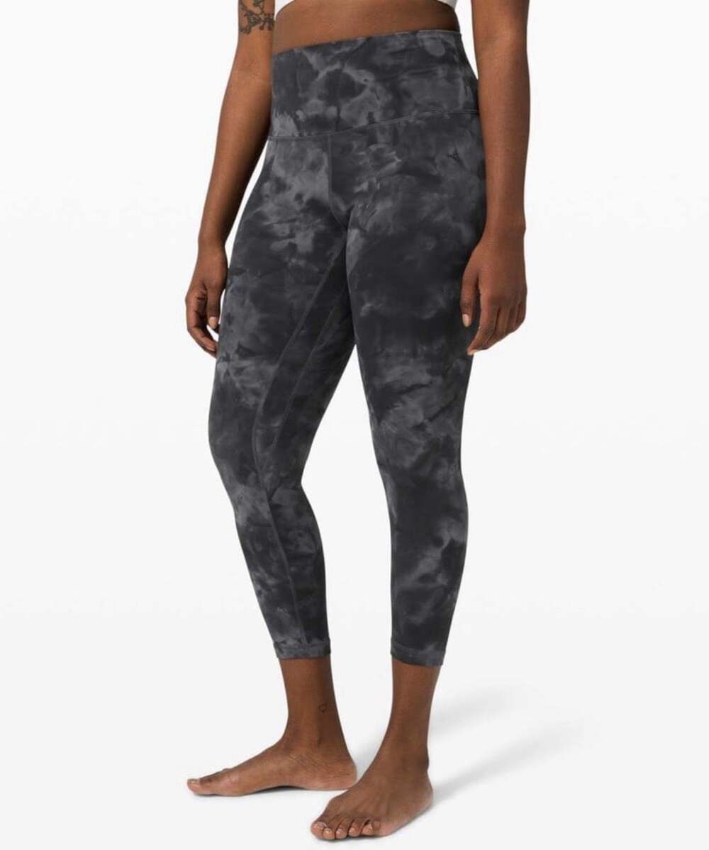 Lululemon Align Pant 25” Diamon Dye Graphite Grey - Size 8